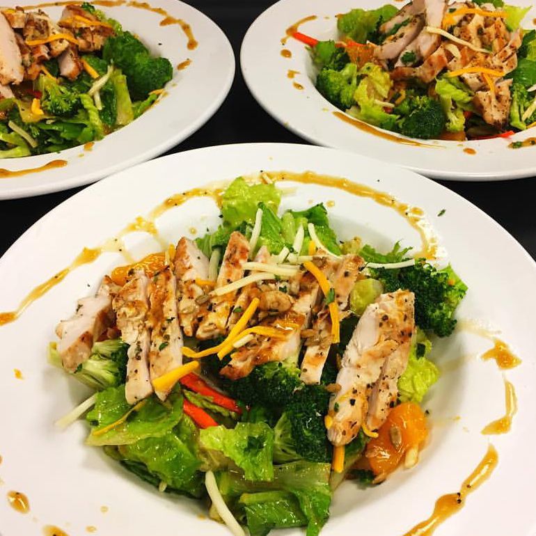 Orange Mandarin & Grilled Chicken